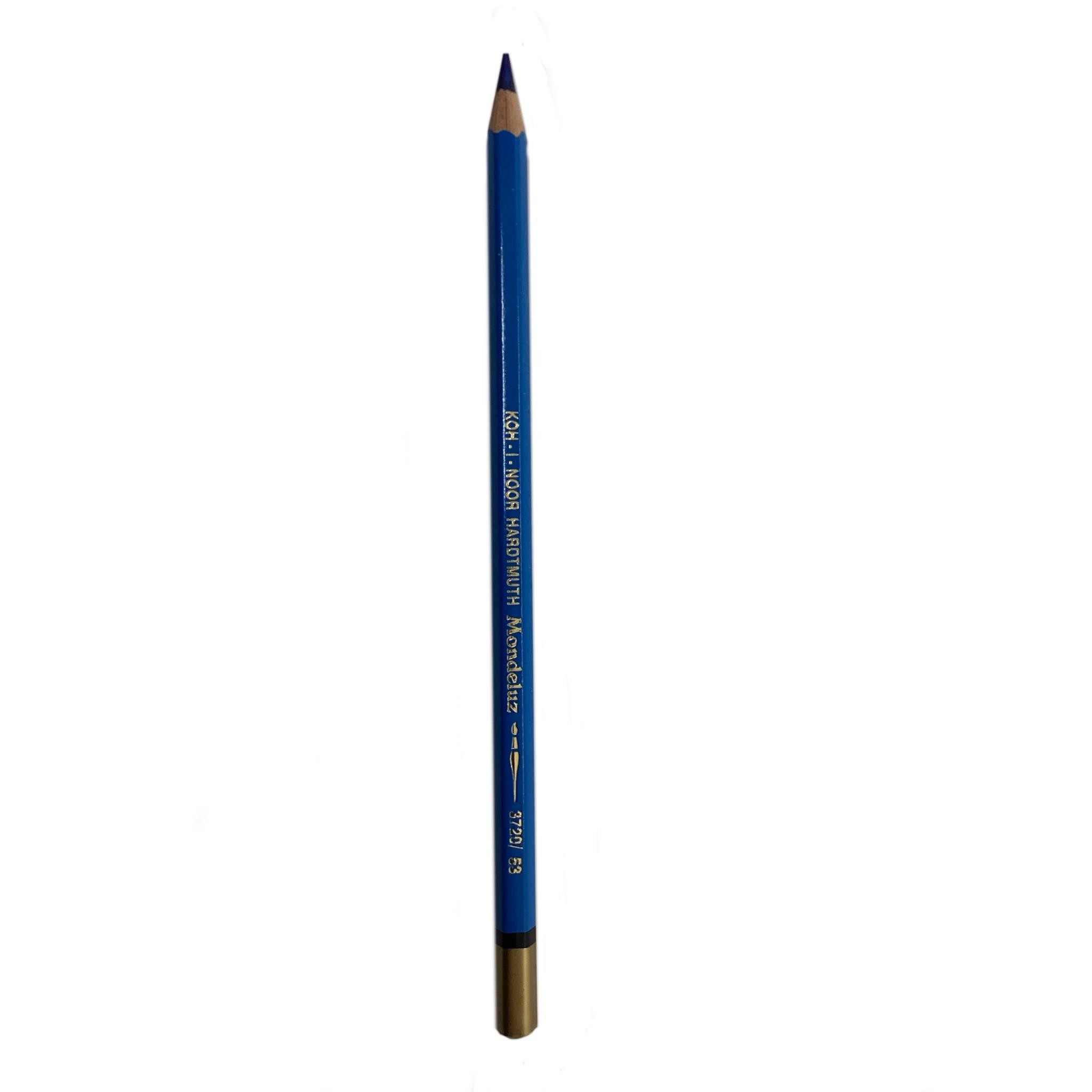 Lapiz acuarelable mondeluz azul medio n53