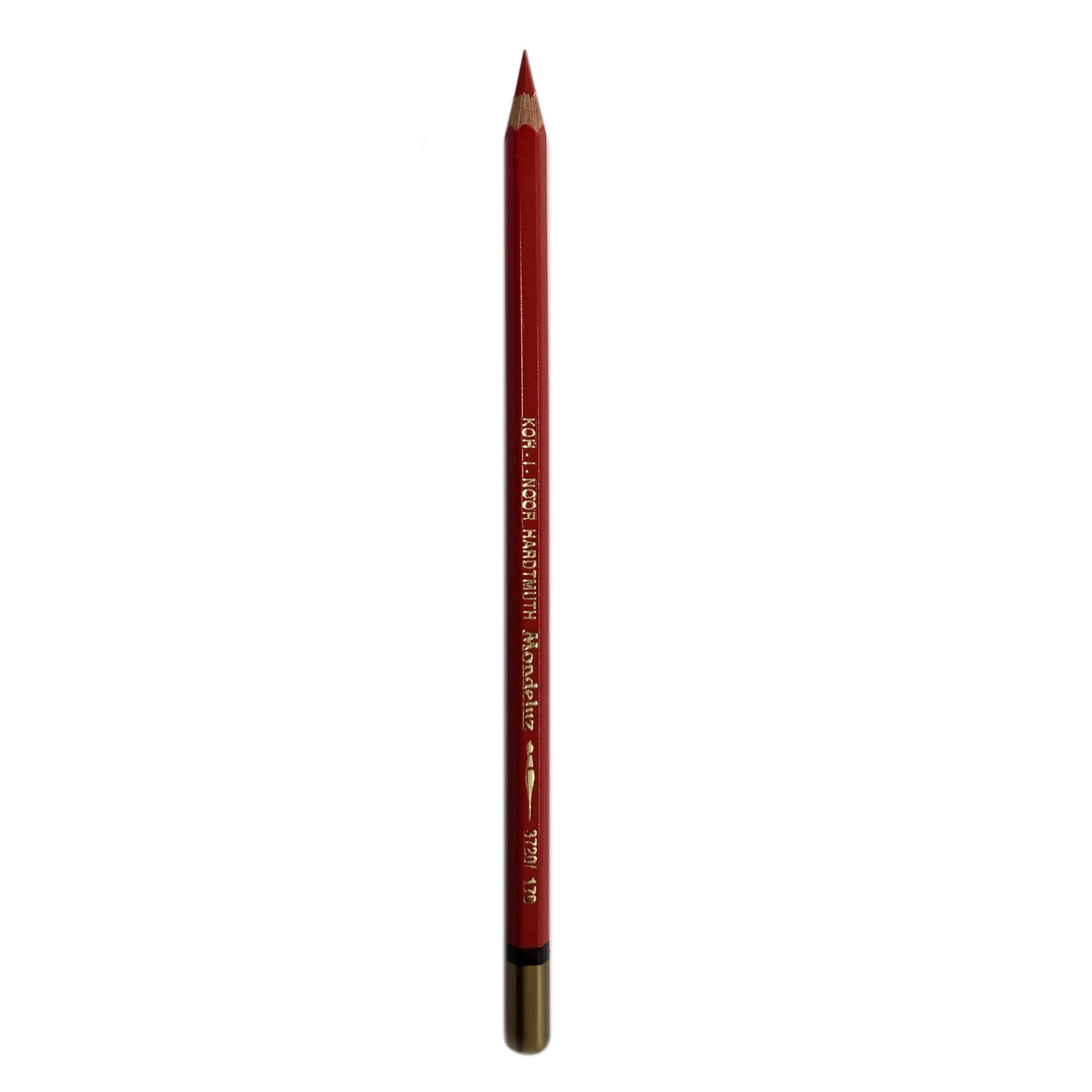 Lapiz acuarelable mondeluz rojo n170