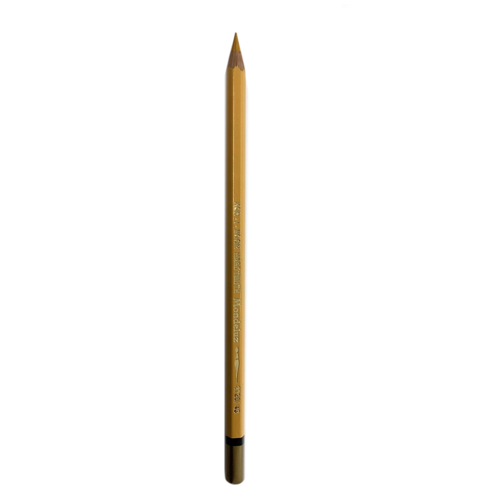 Lapiz acuarelable mondeluz amarillo napoles n43