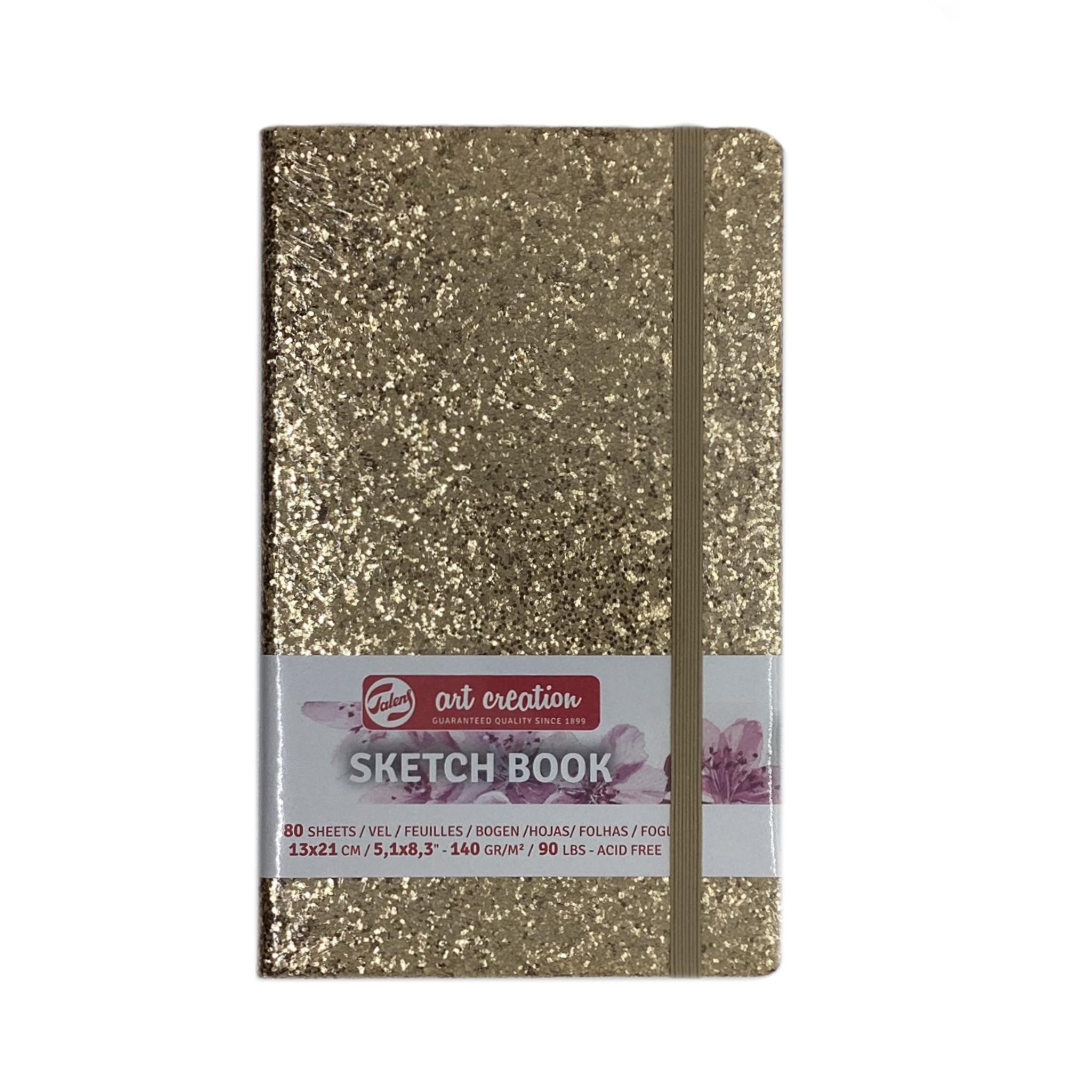 Bloc art creation purpurina oro 80 h 140 gr.