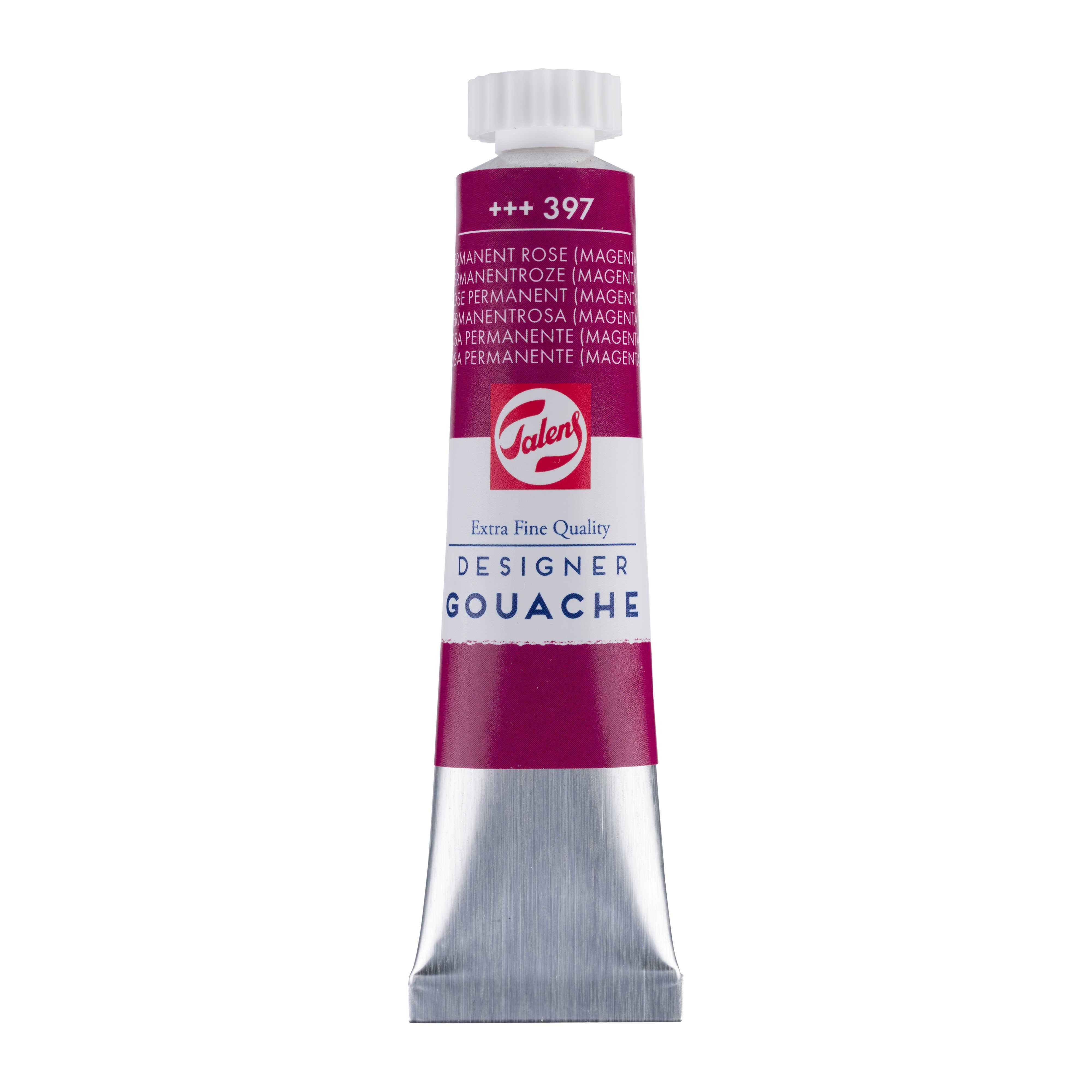 Gouache talens tubo 20 ml rosa permanente magenta n397