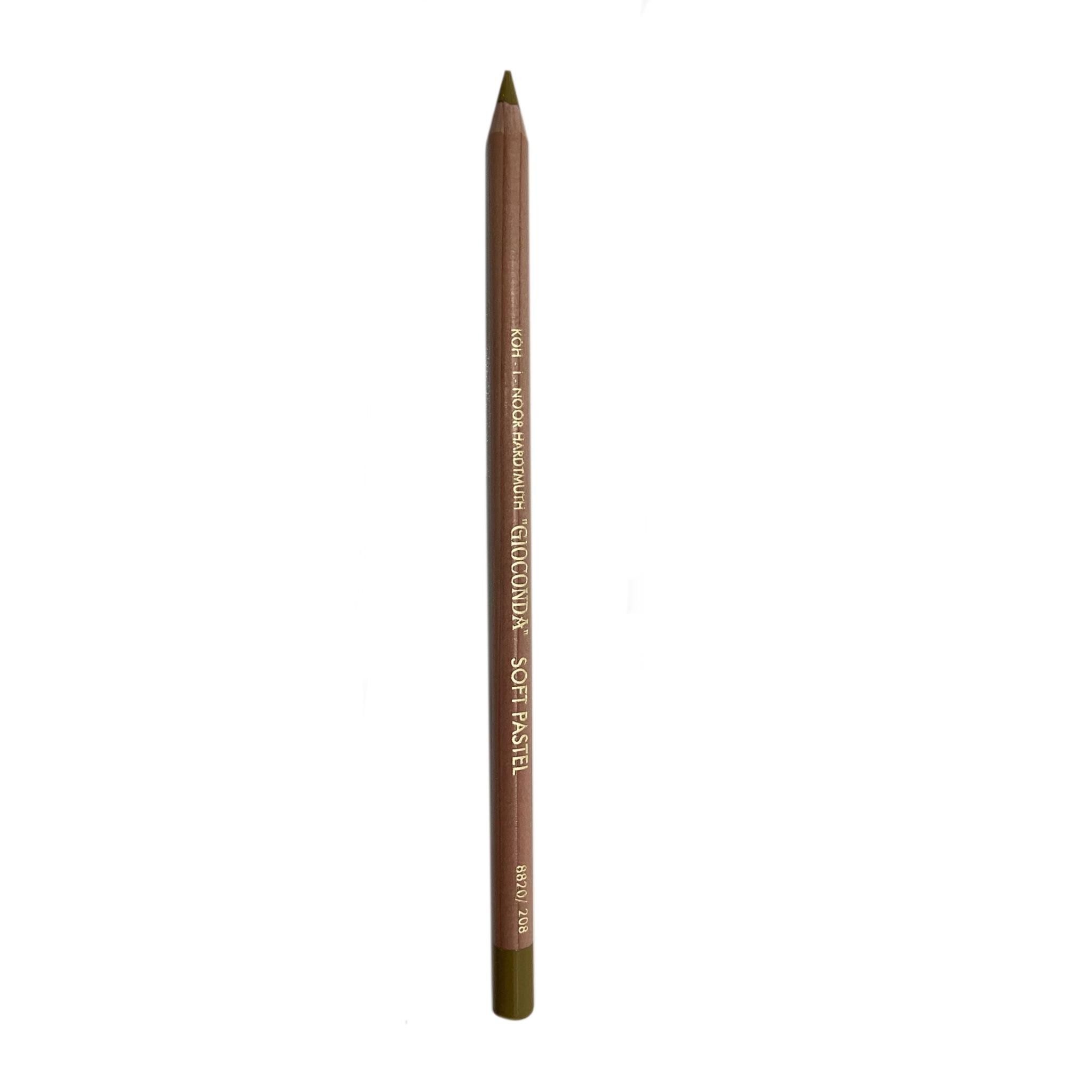 Lapiz pastel gioconda ocre verdoso n208