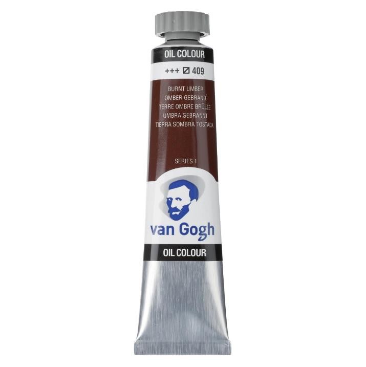 Oleo van gogh tierra sombra tostada n409