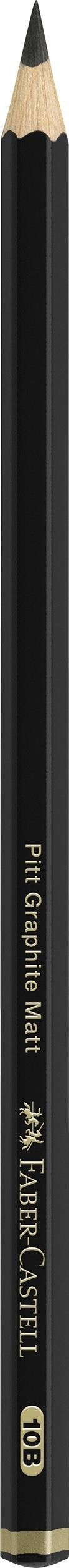 Lapiz faber-castell grafito mate 10b