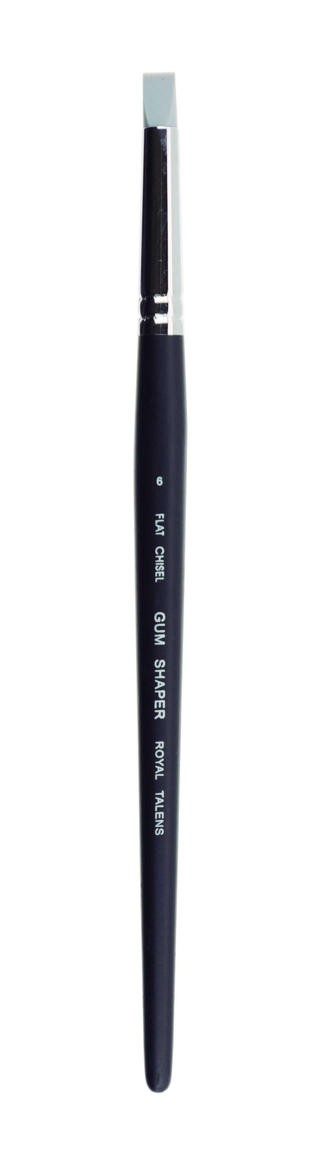 Pincel goma dura talens plano n6