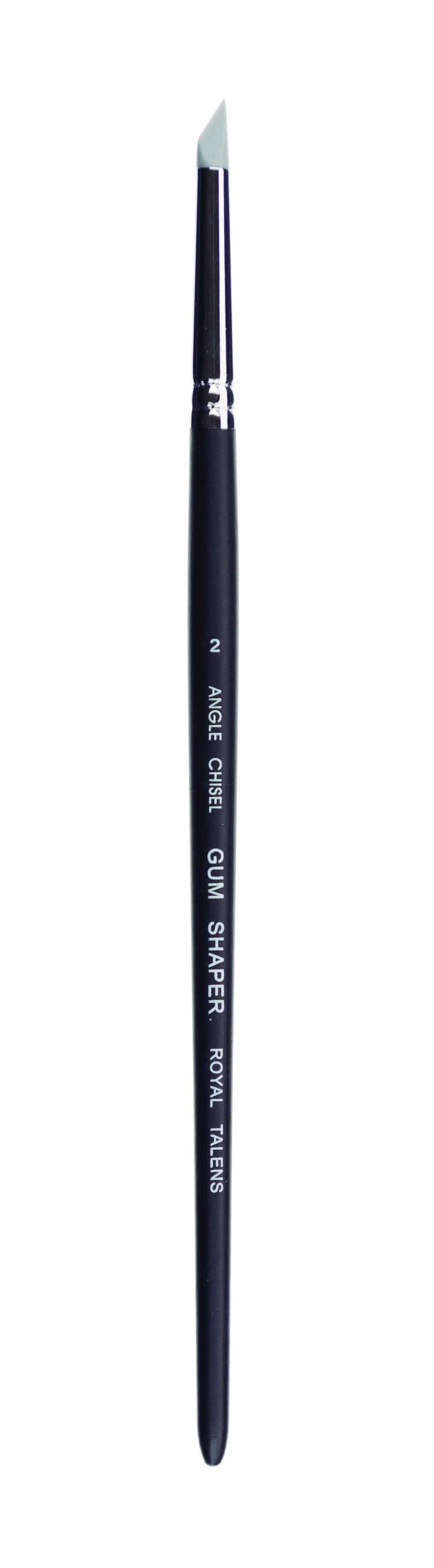 Pincel goma dura talens angular n2