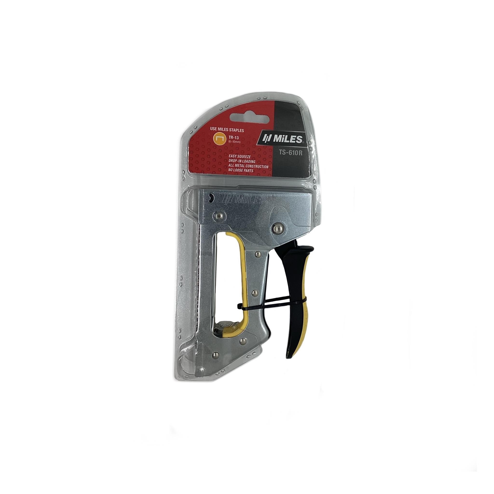 Clavadora miles metalica ts-610r no contiene grapas tr-13