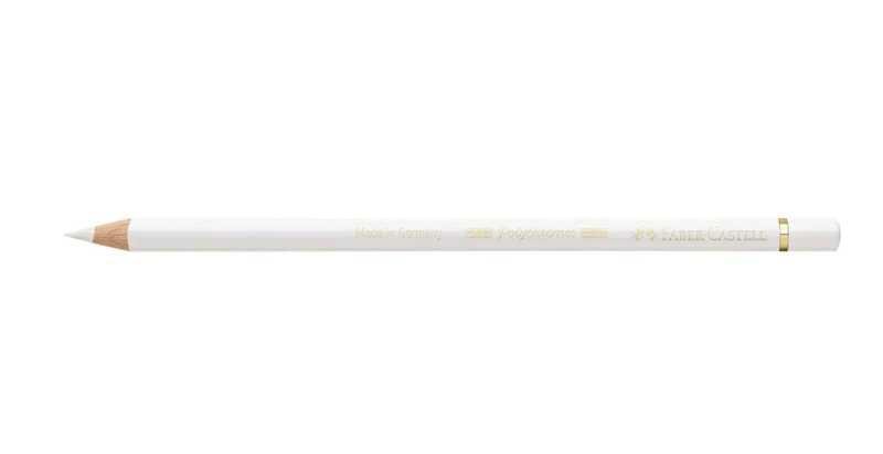 Lapiz faber-castell polychromos blanco