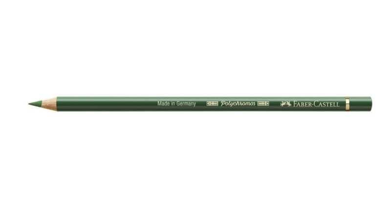 Lapiz faber-castell polychromos verde oliva permanente