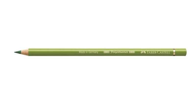 Lapiz faber-castell polychromos verde tierra amarillento