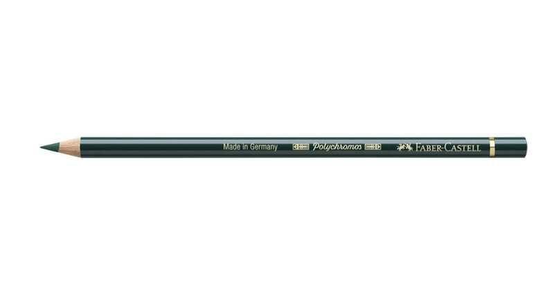 Lapiz faber-castell polychromos verde pino