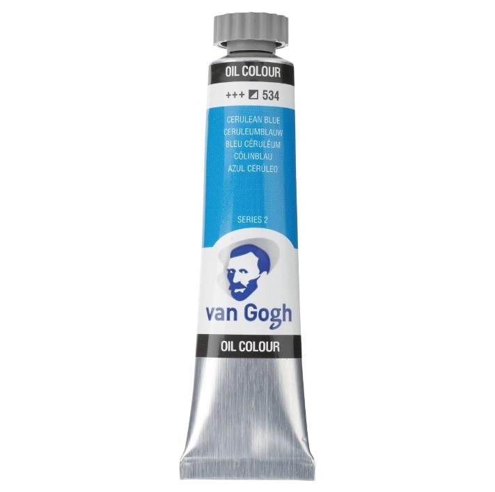 Oleo van gogh azul ceruleo n534