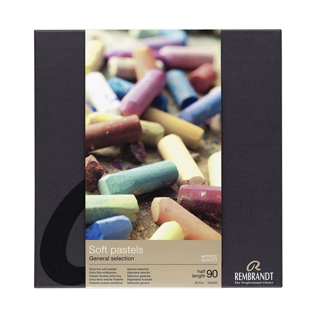 Caja pasteles rembrandt medios 90 unidades