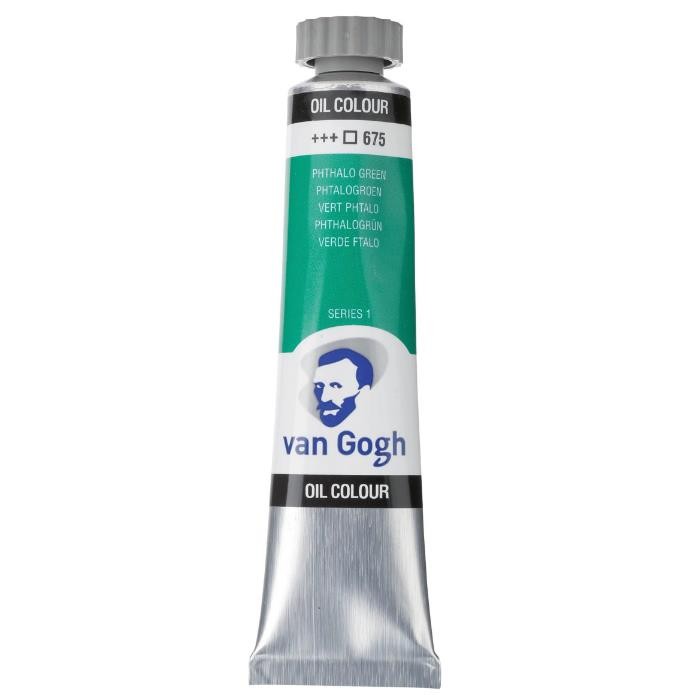 Oleo van gogh verde ftalocianina n675
