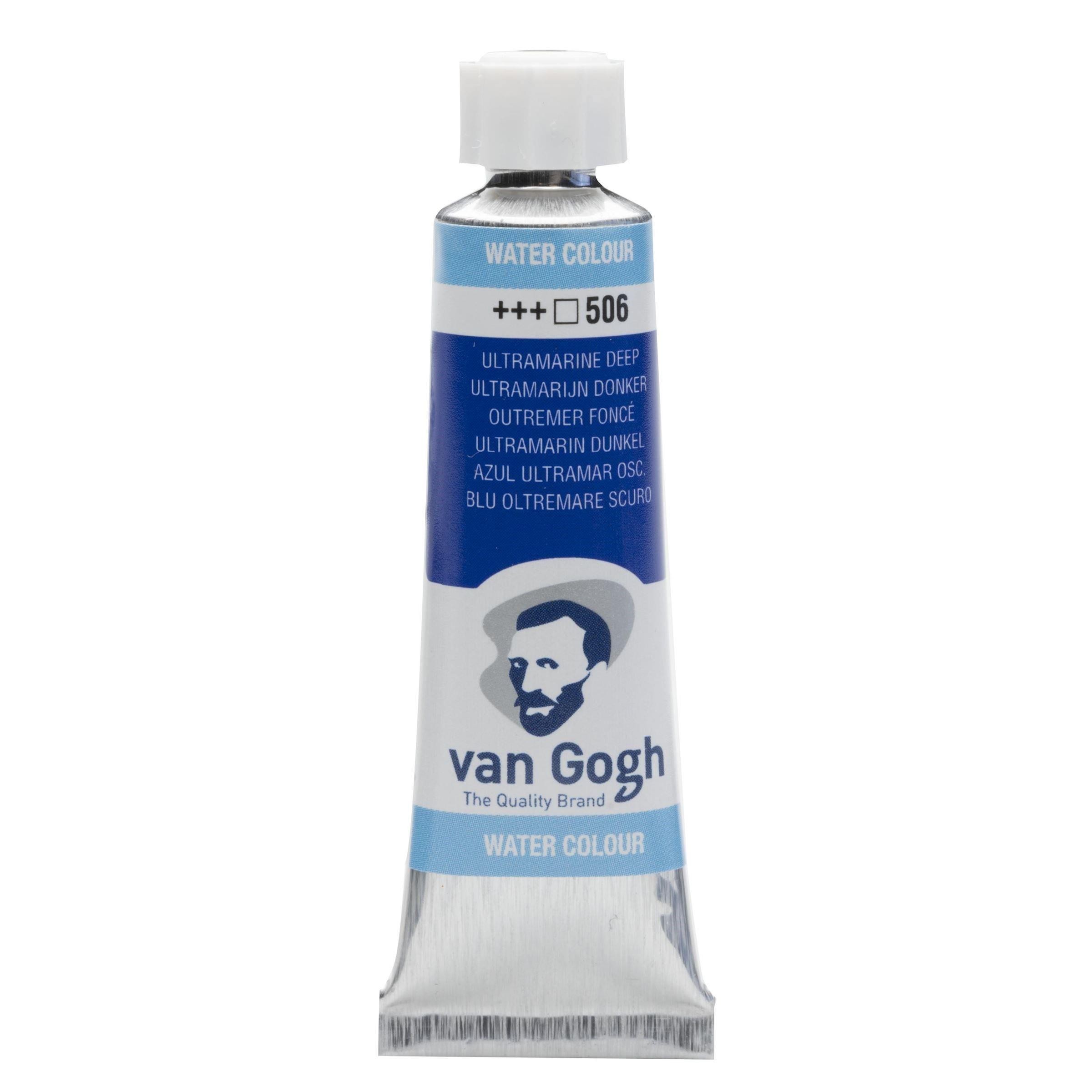 Acuarela van gogh tubo 10 ml azul ultramar oscuro n506