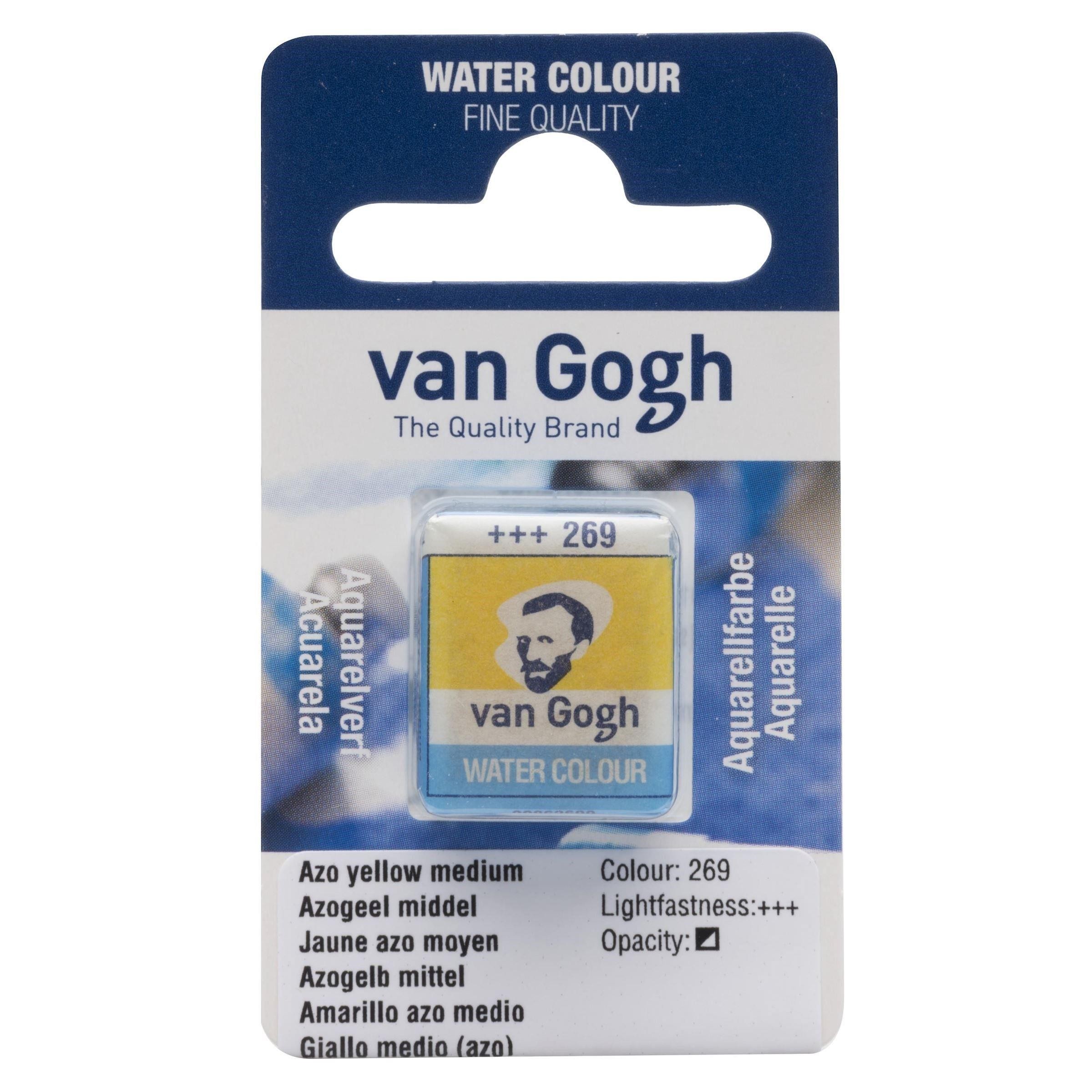 Acuarela van gogh 1-2 godet amarillo azo medio n269