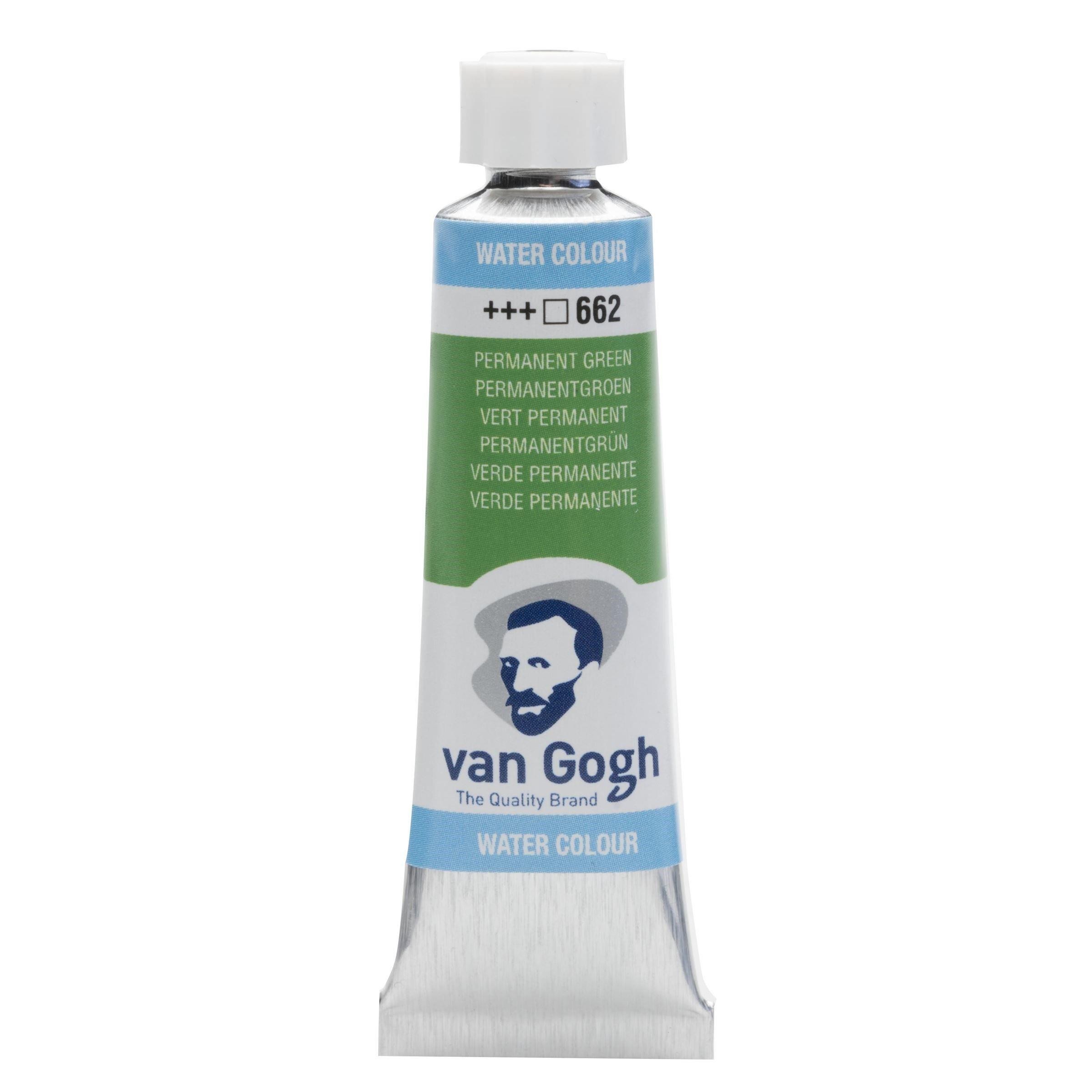 Acuarela van gogh tubo 10 ml verde permanente n662