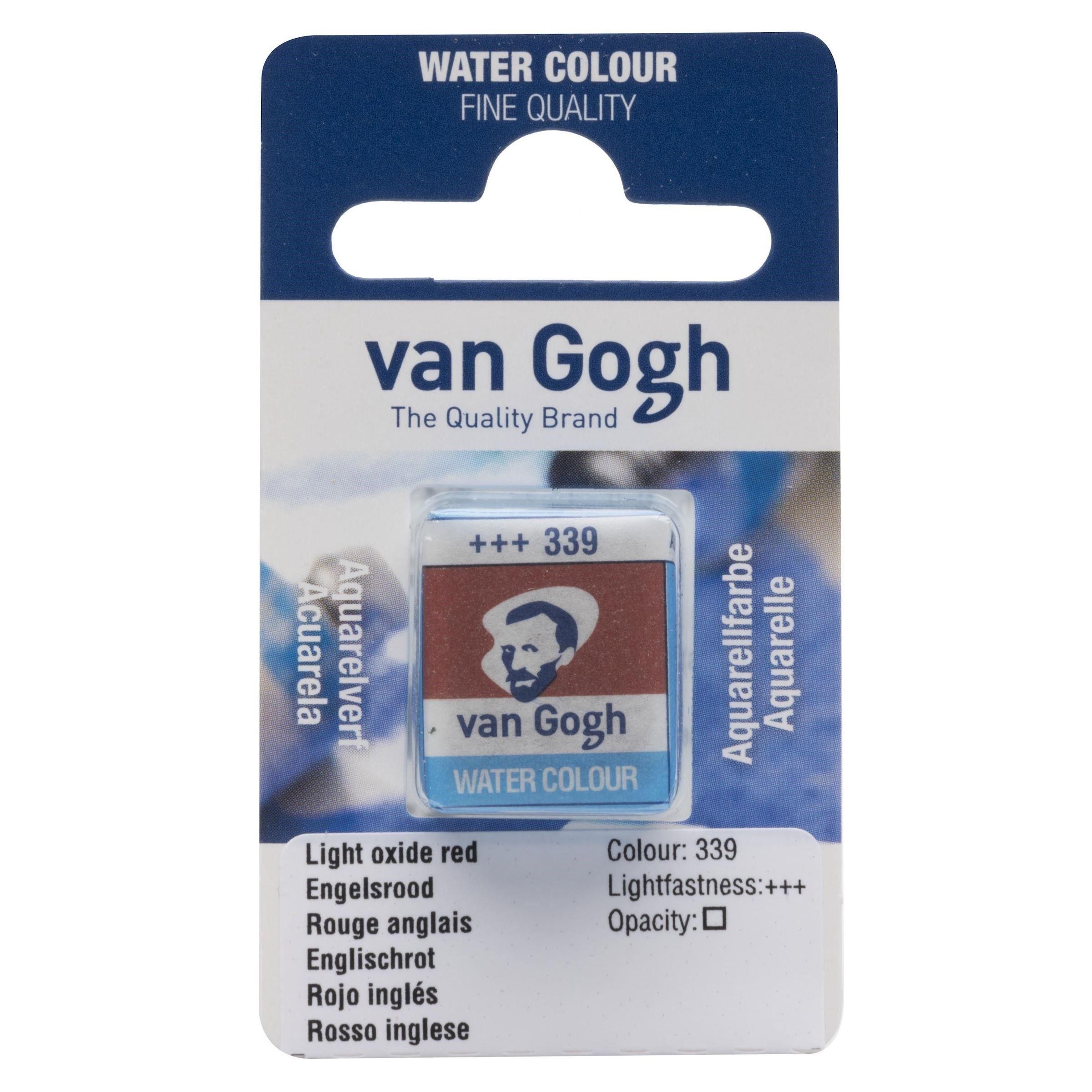 Acuarela van gogh 1-2 godet rojo ingles n370