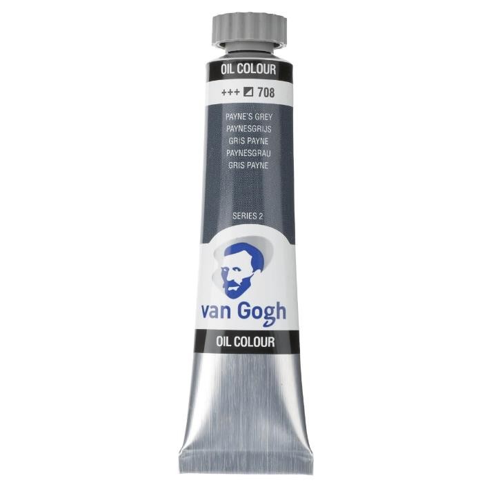 Oleo van gogh gris payne n708