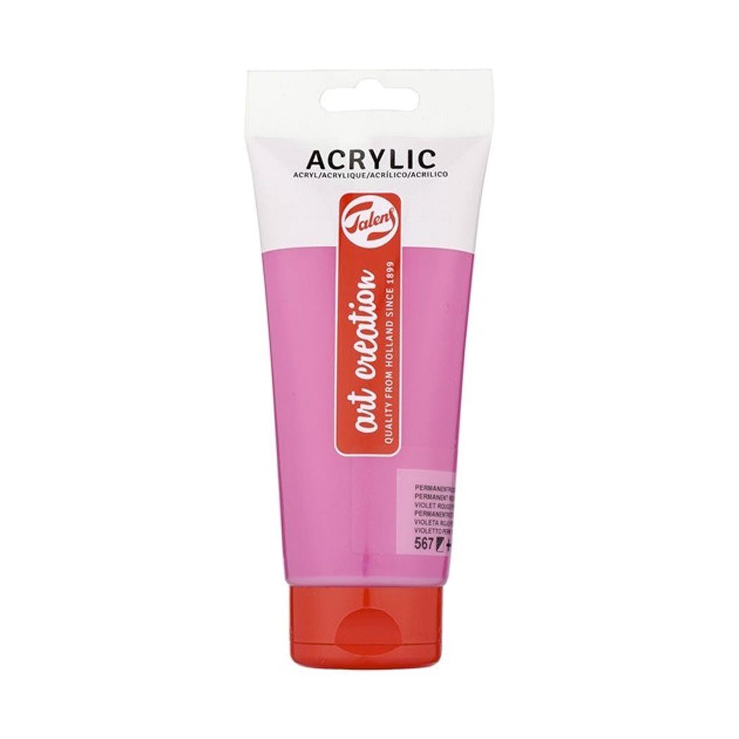 Acrilico art creation 200 ml violeta rojo permanente n567