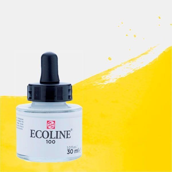 Acuarela liquida ecoline 30 ml amarillo claro