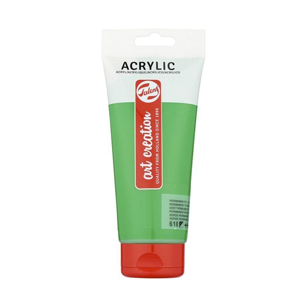 Acrilico art creation 200 ml verde permanente claro n618