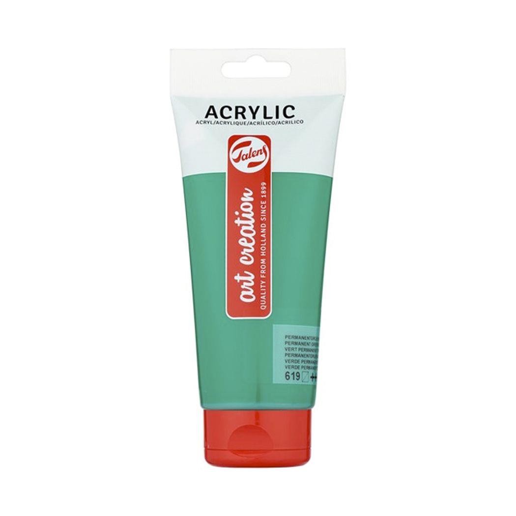 Acrilico art creation 200 ml verde oscuro n619