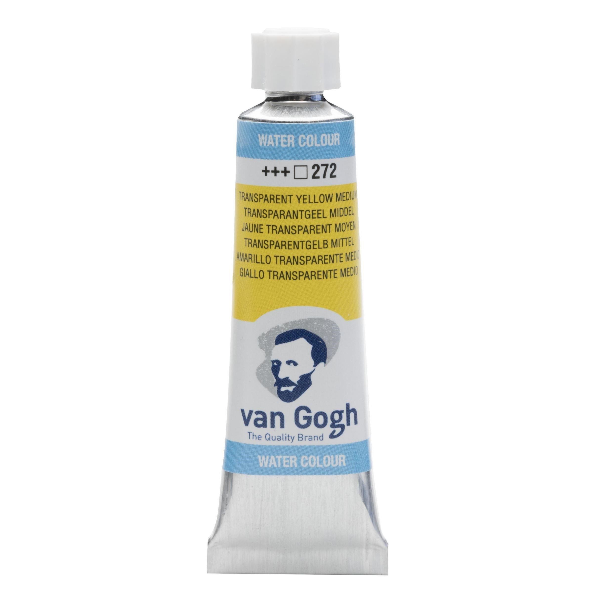 Acuarela van gogh tubo 10 ml amarillo transparente medio