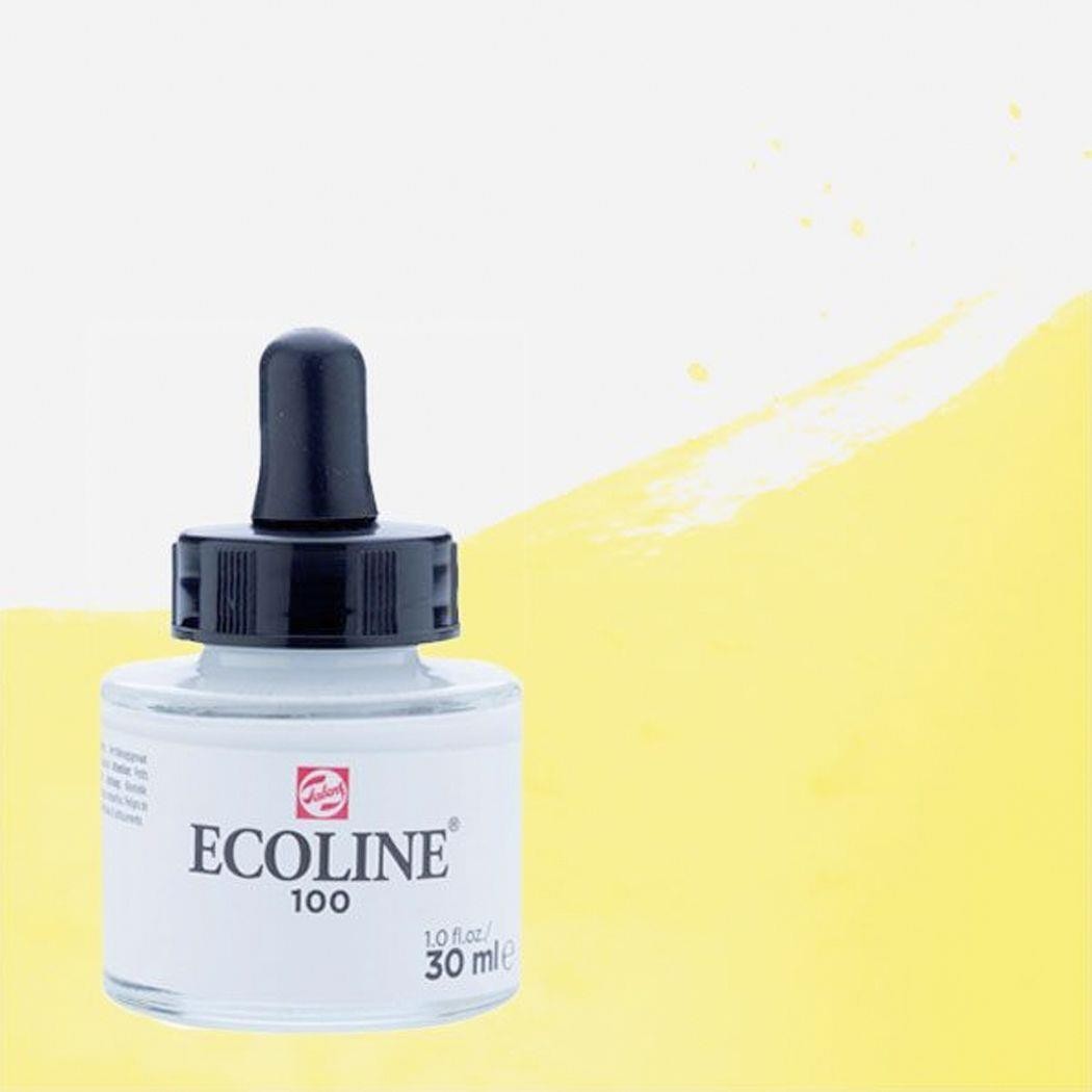 Acuarela liquida ecoline 30 ml amarillo pastel