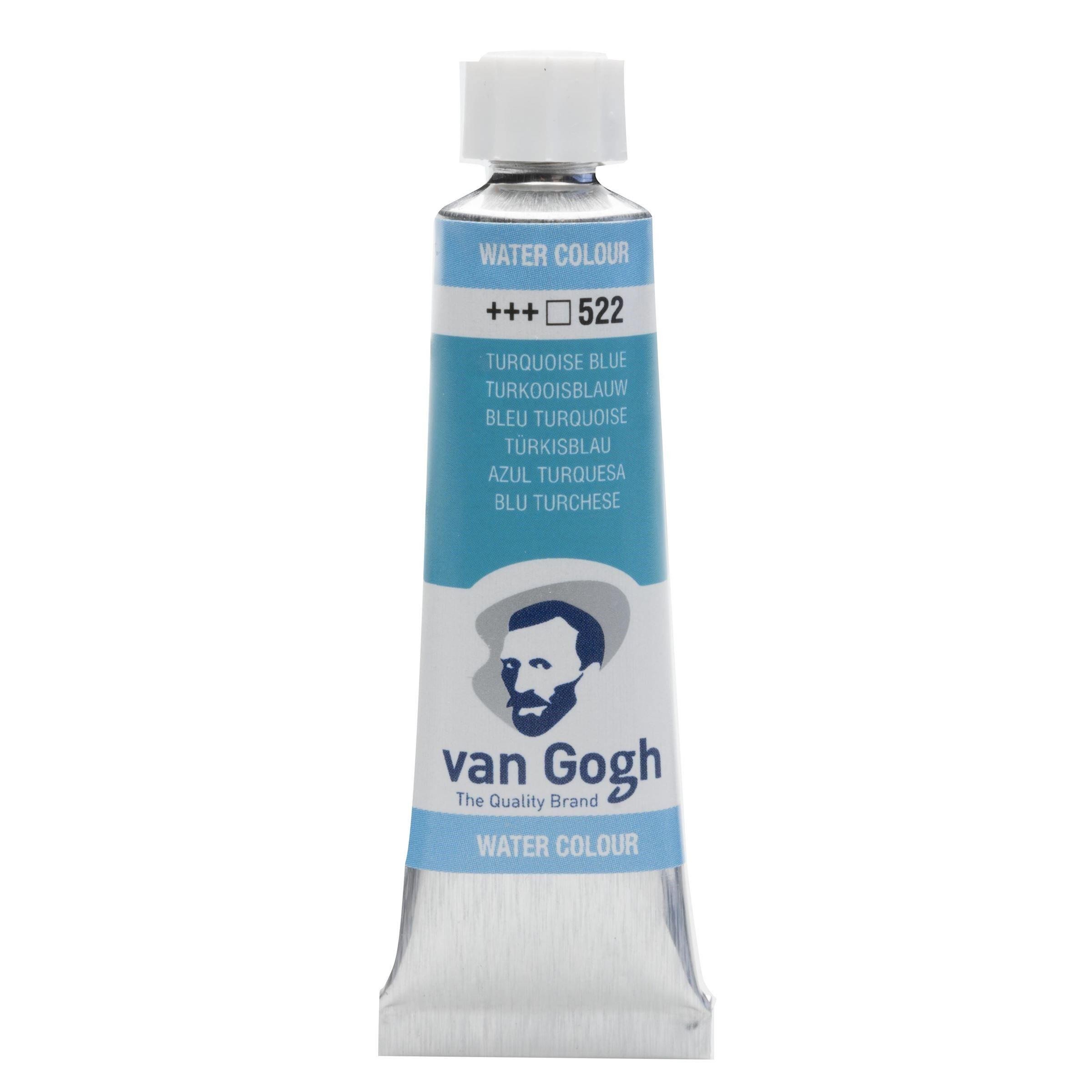 Acuarela van gogh tubo 10 ml azul turquesa n522