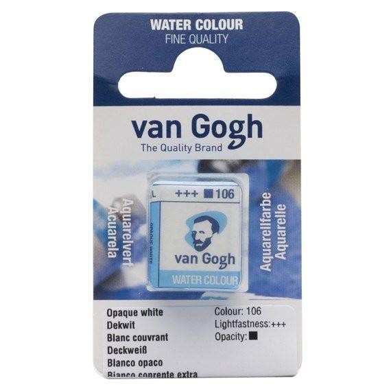 Acuarela van gogh 1-2  godet blanco opaco  n106