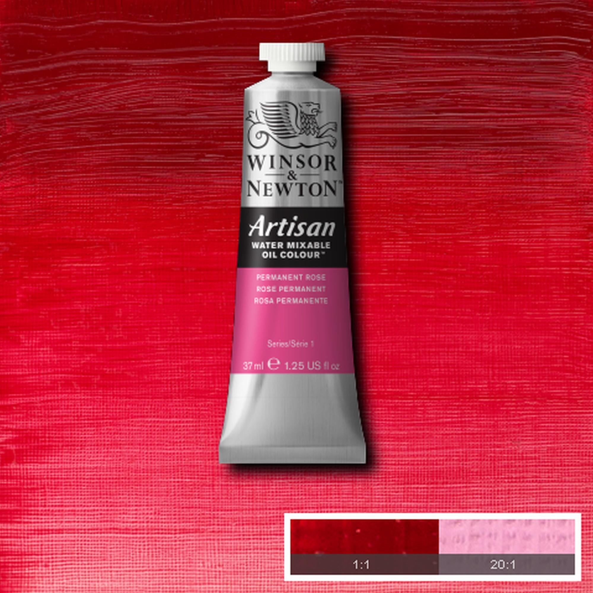 Oleo wn artisan al agua 37 ml rosa permanente n502