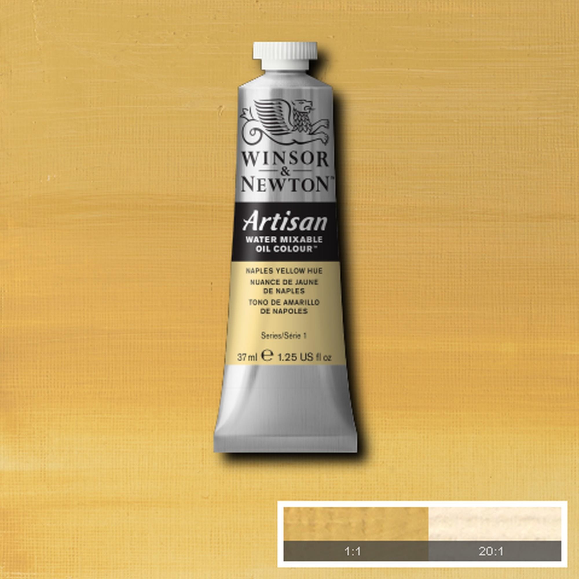 Oleo wn artisan al agua 37 ml tono de amarillo de napoles n422