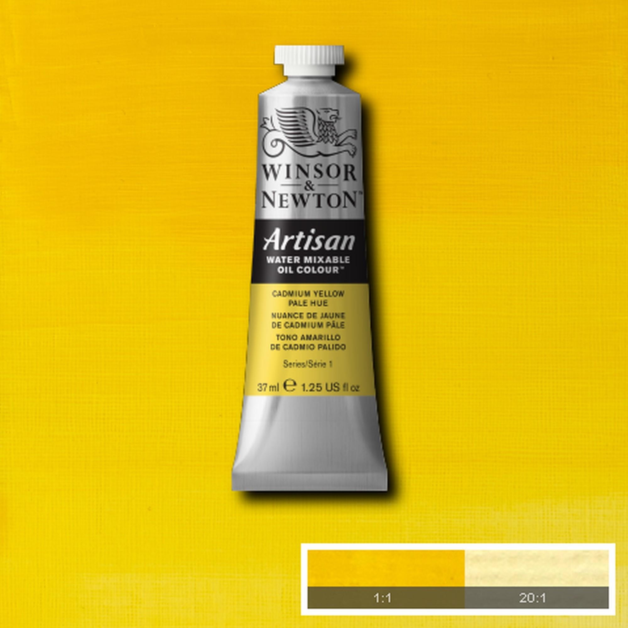 Oleo wn artisan al agua 37 ml tono amarillo de cadmio palido n119