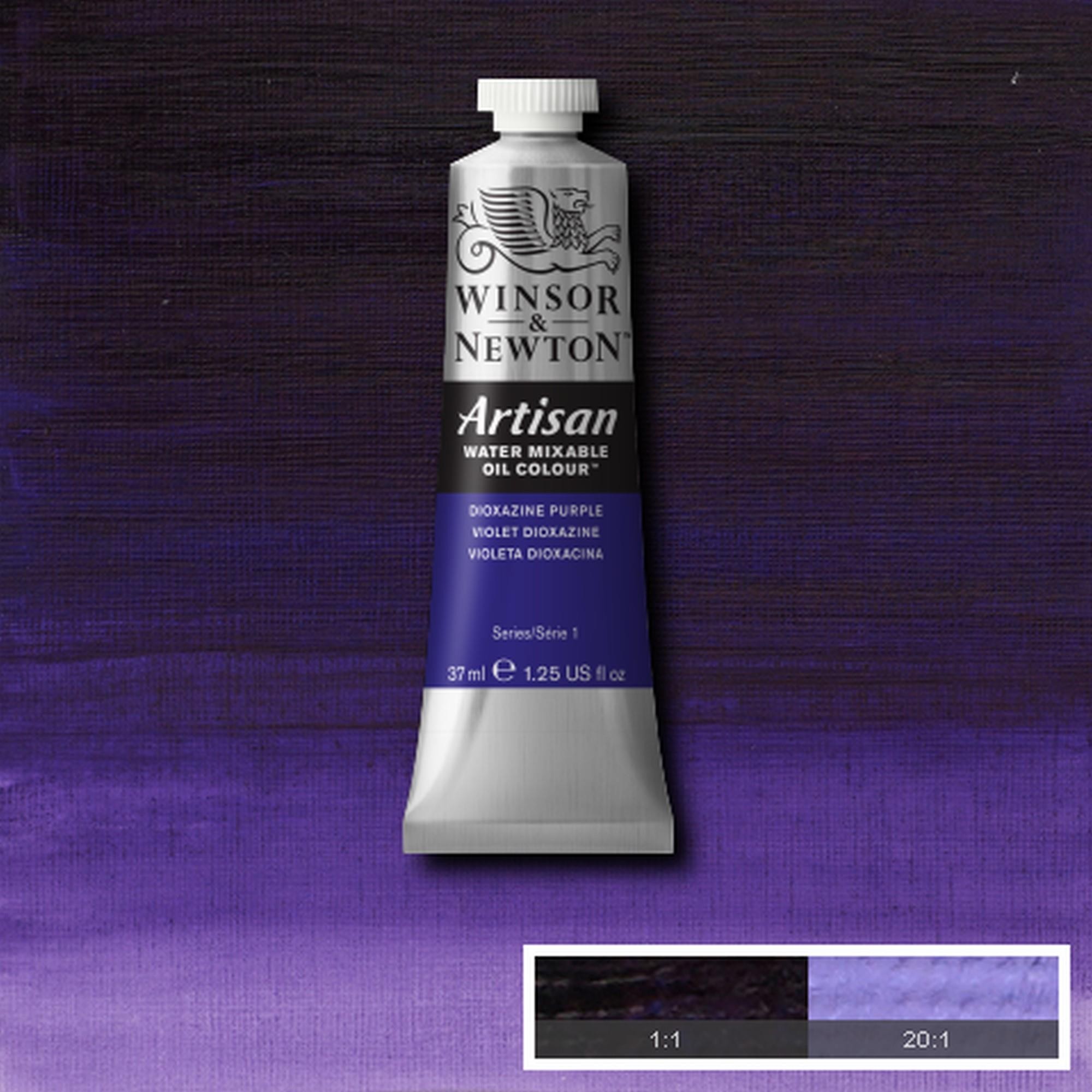 Oleo wn artisan al agua 37 ml violeta dioxacina n229