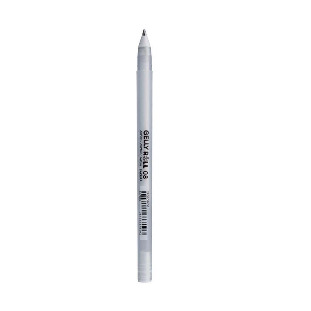 Rotulador sakura gelly blanco 08