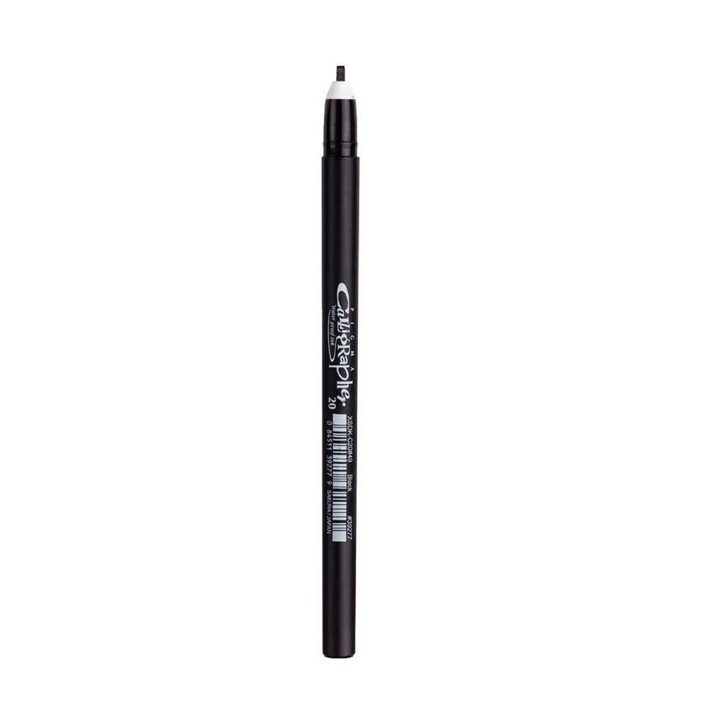 Rotulador sakura pigma caligrafia negro 20