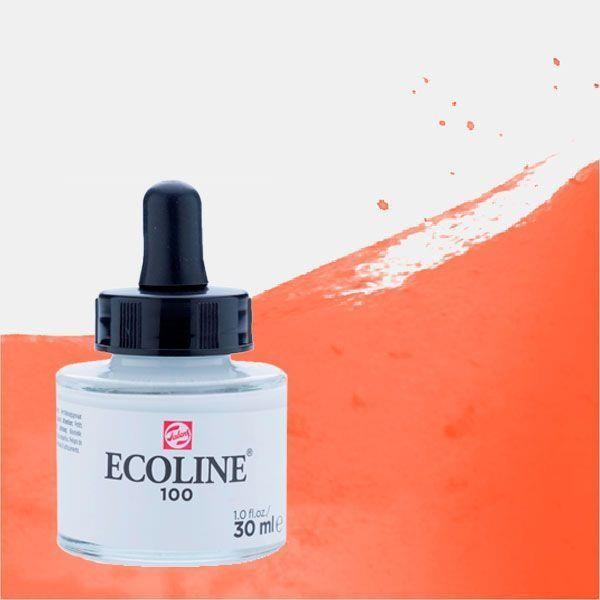 Acuarela liquida ecoline 30 ml bermellon