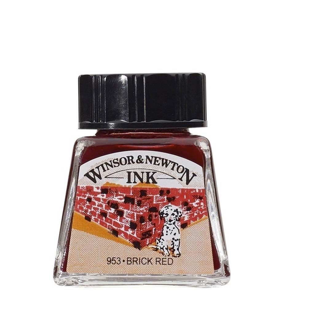 Tinta dibujo wn 14 ml rojo ladrillo