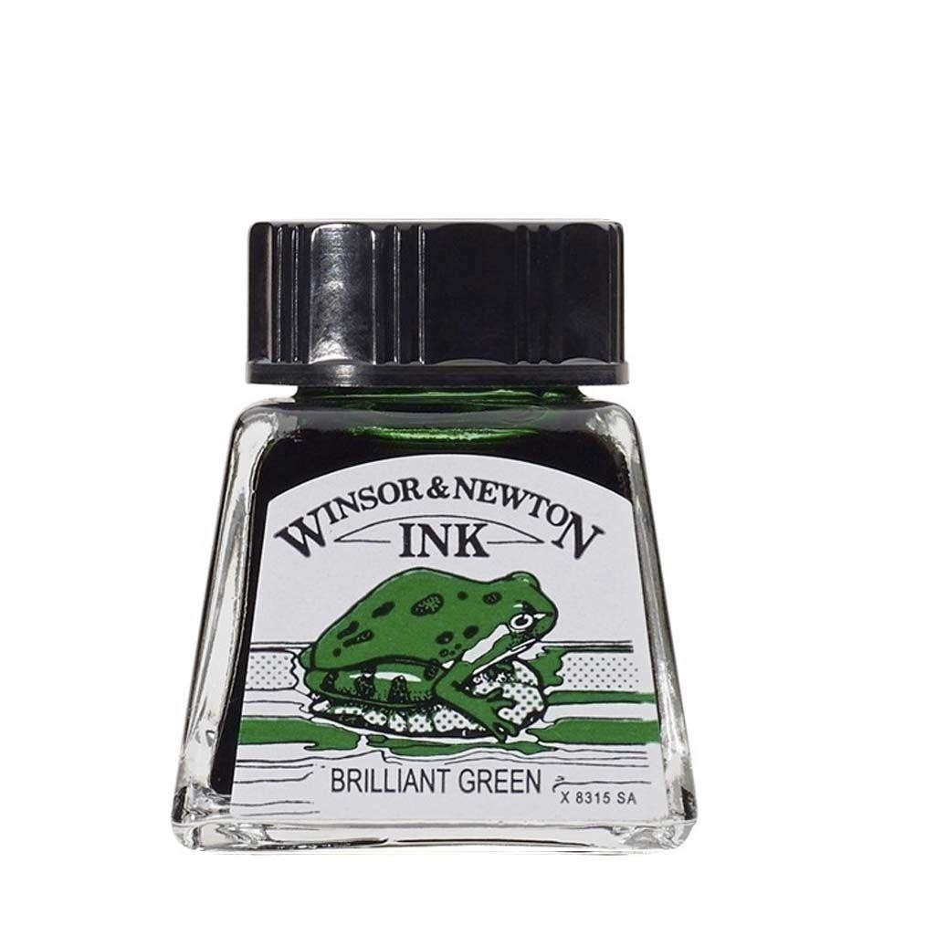 Tinta dibujo wn 14 ml verde brillante