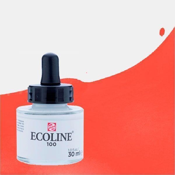 Acuarela liquida ecoline 30 ml escarlata