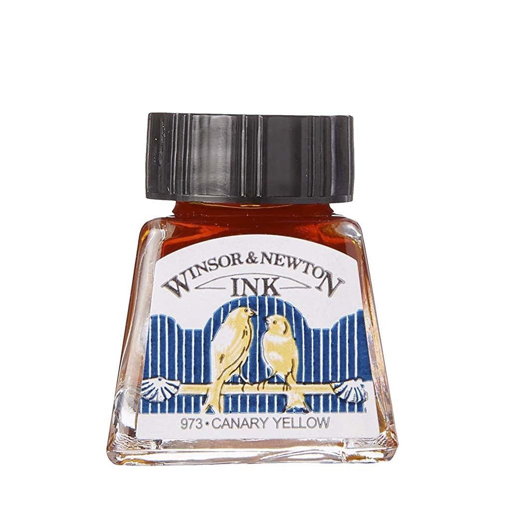 Tinta dibujo wn 14 ml amarillo canario