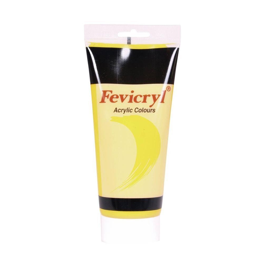 Acrilico fevicryl 200 ml amarillo primario n7