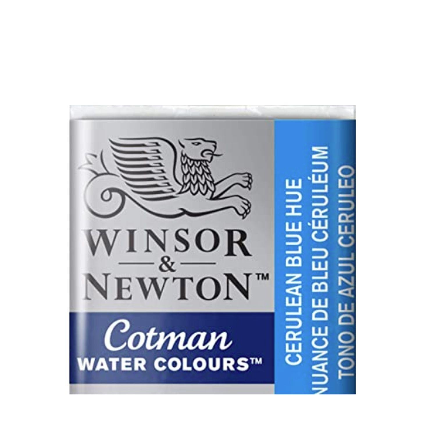 Acuarela wn cotman 1-2 godet azul ceruleo