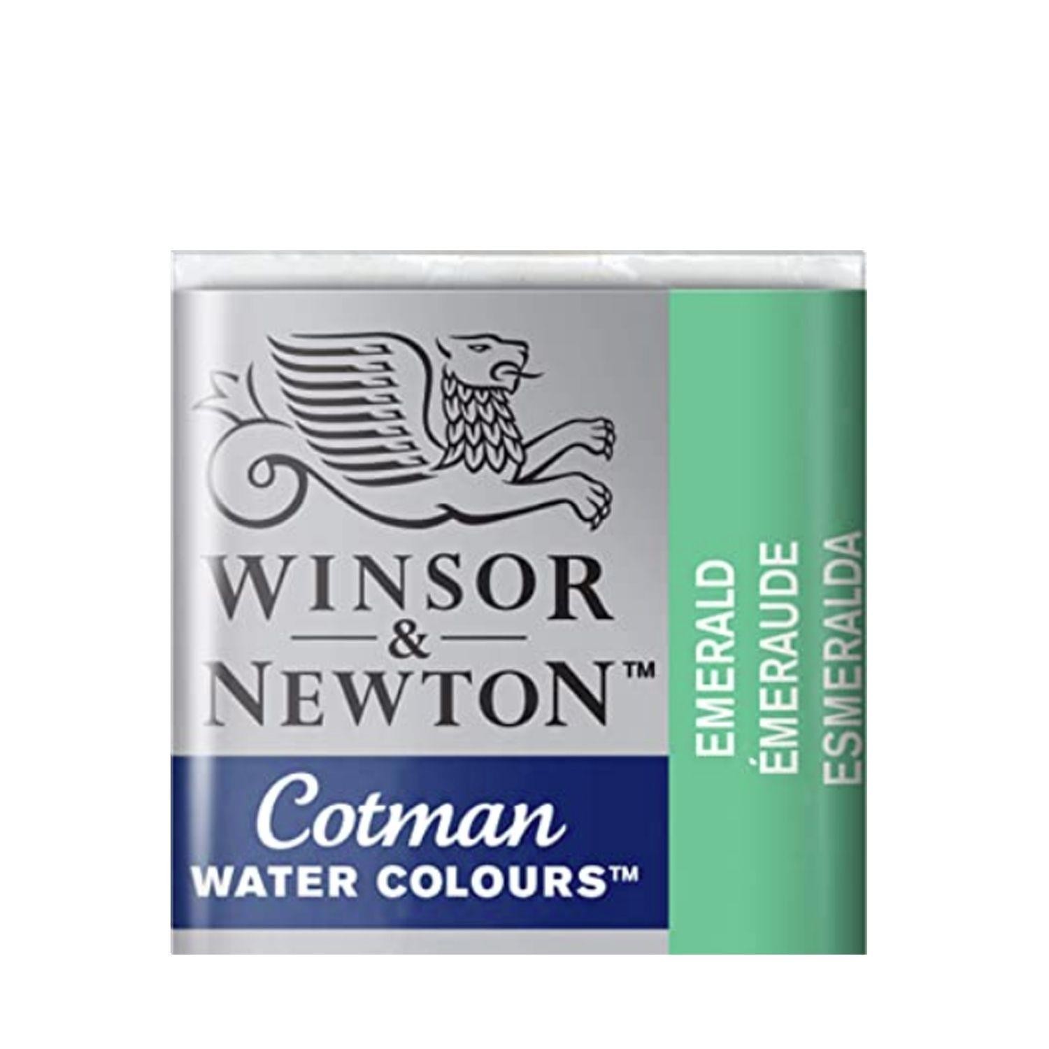 Acuarela wn cotman 1-2 godet verde esmeralda