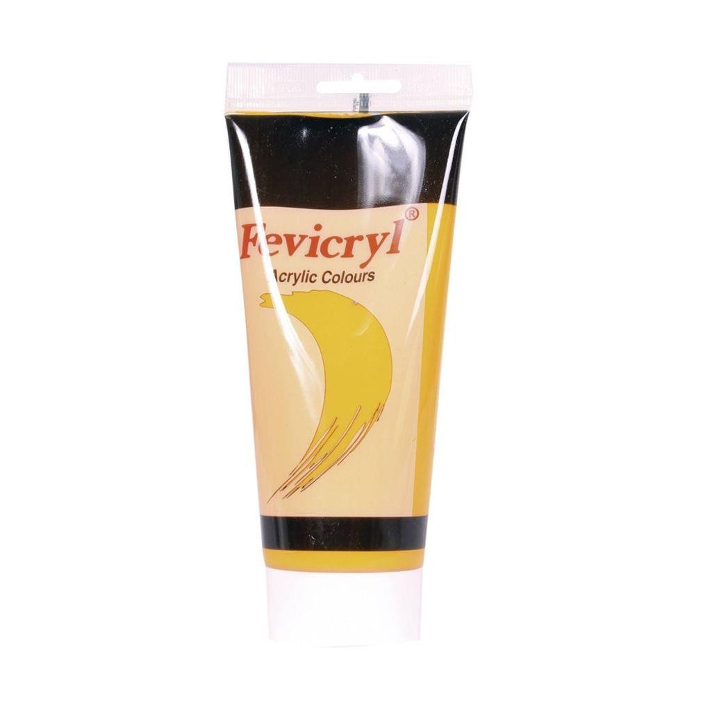 Acrilico fevicryl 200 ml amarillo cadmio oscuro n37