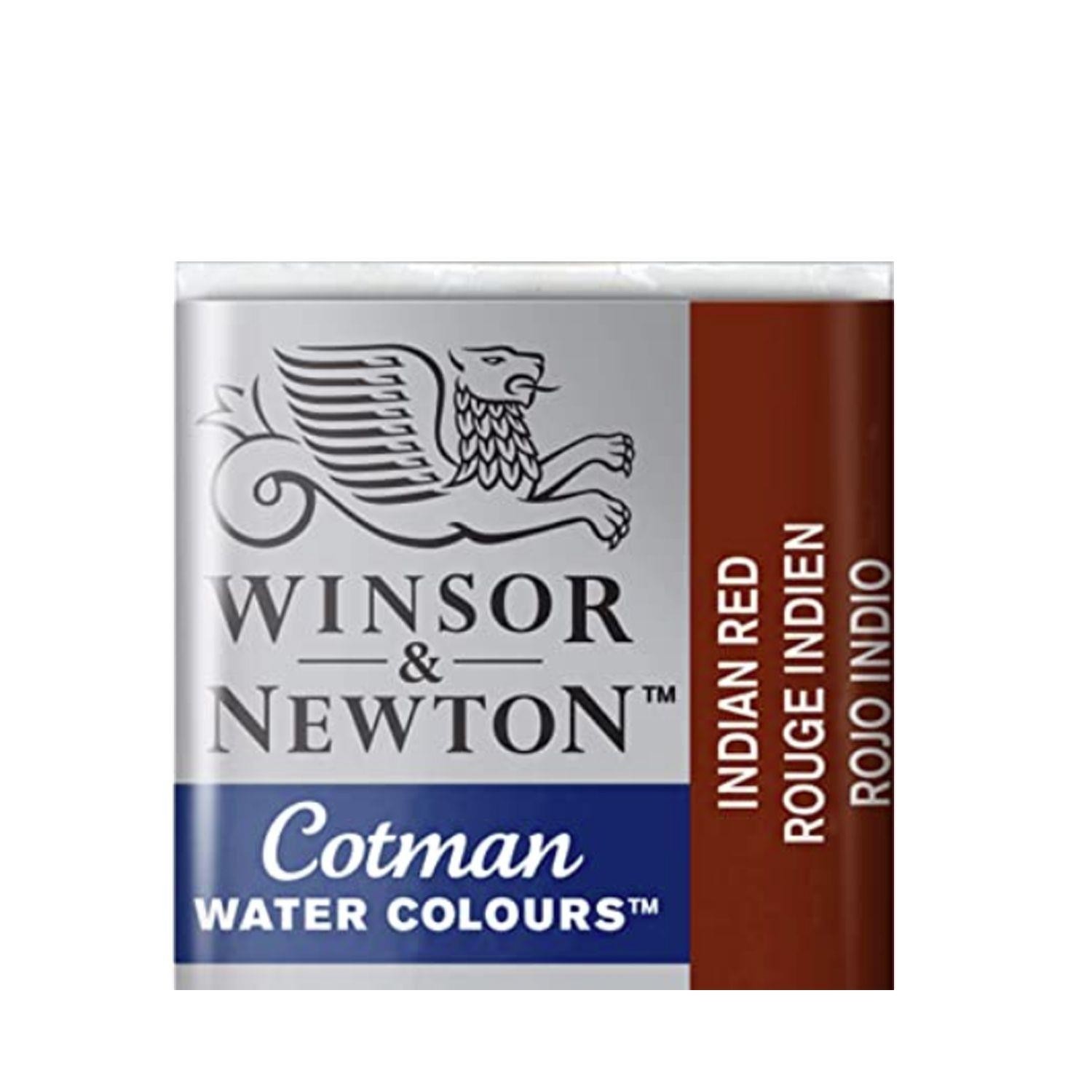 Acuarela wn cotman 1-2 godet rojo indio